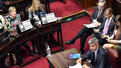 Peña defendió a Bullrich y a Gendarmería y pidió prudencia a la oposición