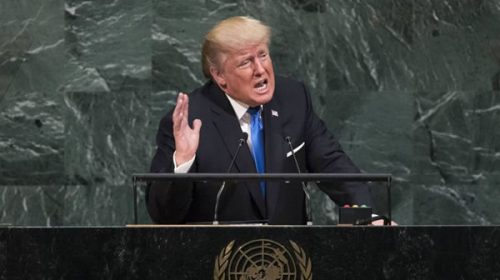 Trump amenaza en la ONU a Corea del Norte con su “destrucción total”
