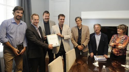 Municipios financian obras en el marco del crédito que gestionó Bordet