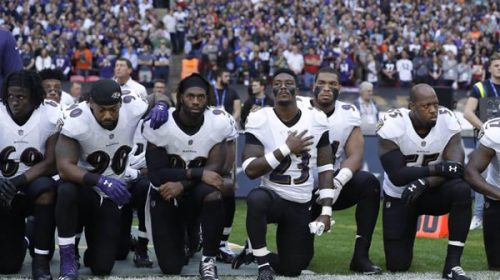 La liga de fútbol americano responde unida contra la llamada de Trump al boicot