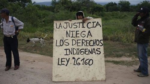 El Observatorio de Derechos Humanos exige la prórroga de la Ley de Tierras