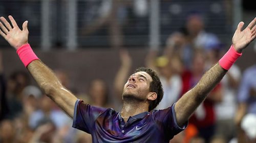 Triunfazo épico de Del Potro en el US Open para meterse en cuartos de final