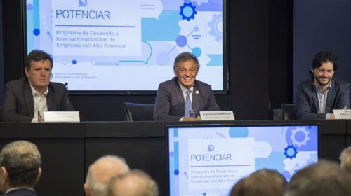 Lanzaron el plan Potenciar para multiplicar la cantidad de multinacionales