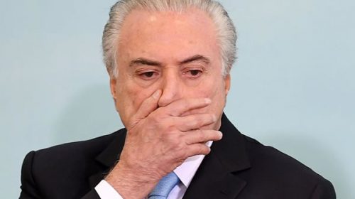 Temer ya es el presidente más impopular de la historia de Brasil