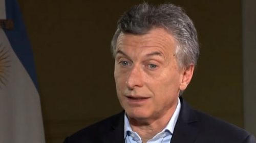 Macri no descarta presentarse a la reelección en 2019