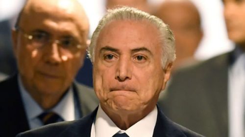 Policía Federal de Brasil acusa a Michel Temer de corrupción