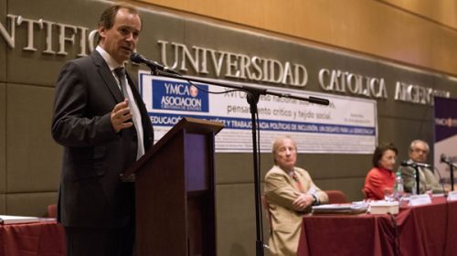 “La salud, la educación, la niñez y el trabajo no admiten divisiones”
