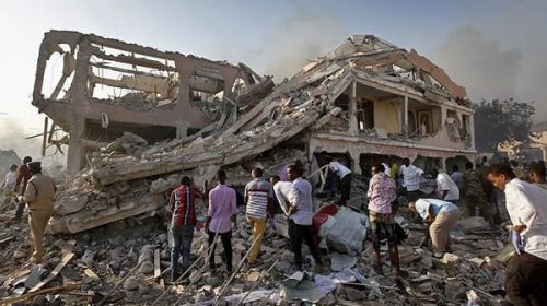 Al menos 267 muertos en el peor atentado de la historia de Somalía