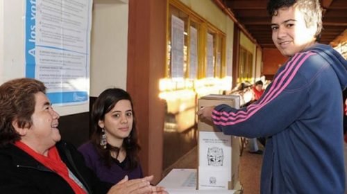 Podrán votar los jóvenes que cumplan 16 hasta el domingo