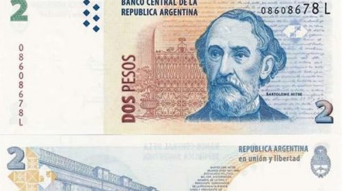 Se viene el adiós al billete de 2 pesos