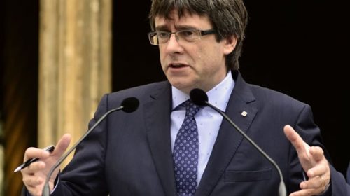 El presidente catalán aseguró que “en cuestión de días” declararán la independencia