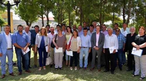 Los intendentes justicialistas respaldaron a Bordet en la firma del consenso fiscal