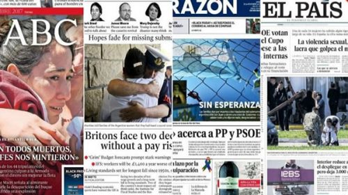 La noticia del ARA San Juan en los medios del mundo