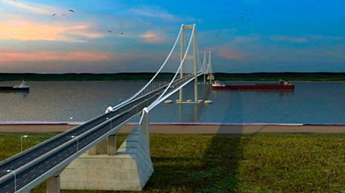 Se analizaron las trazas para el emplazamiento del puente Paraná – Santa Fe