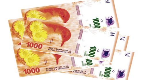 A partir de diciembre, comienzan a circular los billetes de 1000 pesos