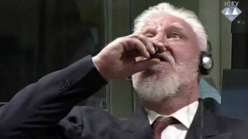 Quién era Slobodan Praljak, el sangriento criminal de guerra que se suicidó en La Haya