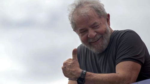 Gran apoyo a candidatura de Lula en presidenciales de Brasil 2018‎