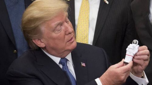 Casi medio siglo después, Trump quiere volver a pisar la Luna