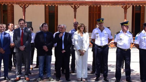 Avanza la obra del ex Hospital Urquiza donde funcionará el Instituto Superior Universitario de la Policía