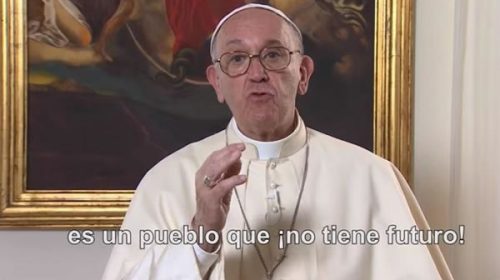 El Papa Francisco pidió cuidar a los jubilados en medio del debate por la reforma previsional