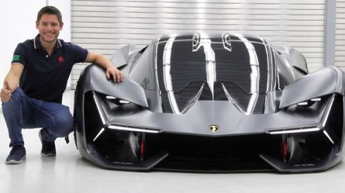 “Cumplí el sueño del pibe”, dijo el fueguino que diseñó el último Lamborghini