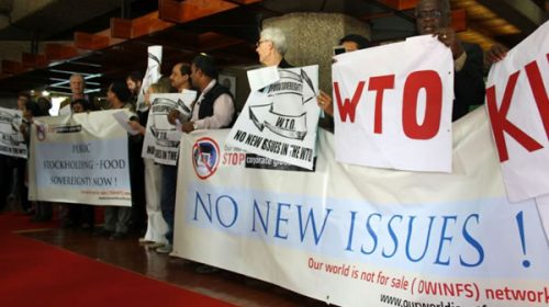 Activistas denuncian que se les impide el ingreso al país para cumbre de la OMC