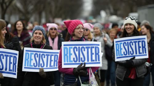 Mujeres preparan una segunda gran marcha contra Trump