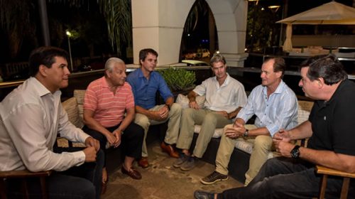 “No estoy para hacer especulaciones electorales”, remarcó Bordet en La Paz