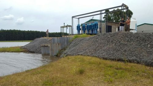 Terminaron los trabajos y ya se encuentra operativo el sistema de riego de Villa del Rosario