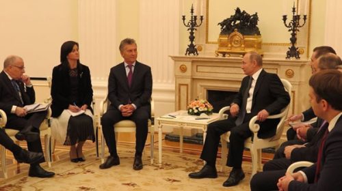 Macri, tras reunión con Putin: “Esto tiene que ser un punto de aceleración en nuestras relaciones futuras”