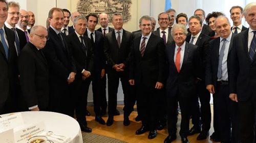 “Acompañar al presidente en Davos ha sido una gran oportunidad”, dijo Bordet