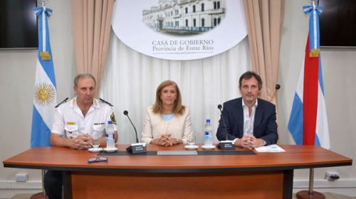 El gobierno destacó el accionar de la policía y lamentó la pérdida de vidas en un procedimiento en Corrientes