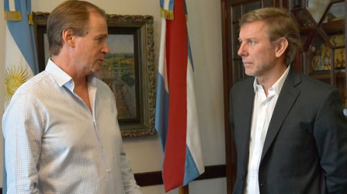 Bordet y Bahillo conversaron sobre las reformas impulsadas por el gobierno