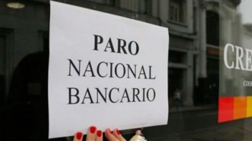Sin bancos hasta el miércoles por el paro gremial