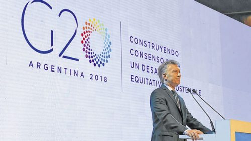G20: el Gobierno gastará más de u$s 53 millones en dos días