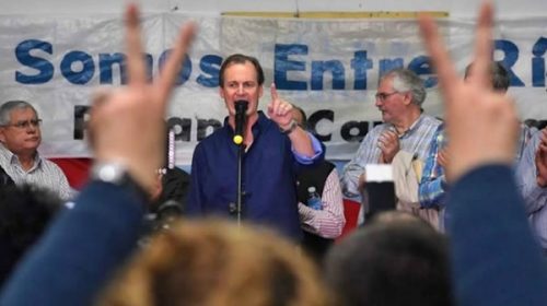 El peronismo trabajaría en la reelección de Bordet