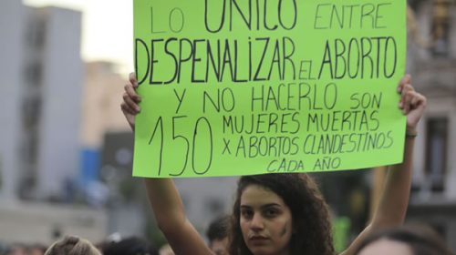 “AbortoLegalYa”, la consigna principal del segundo paro internacional de mujeres