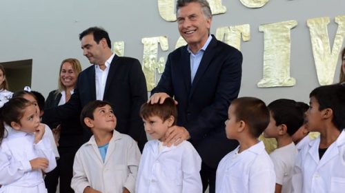 Macri inauguró el ciclo lectivo: “Nada sería posible sin docentes”