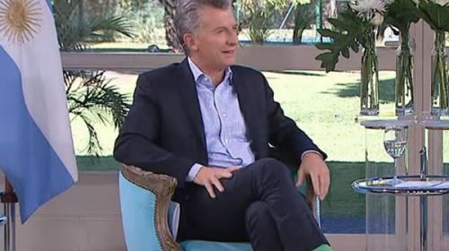 Mauricio Macri: “Una offshore no es ilegal, lo es si no la declaraste”