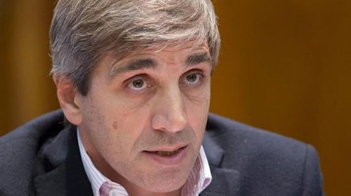 Confirman que Caputo irá el miércoles al Congreso