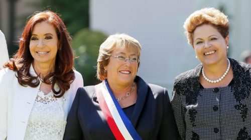 América latina se quedó sin presidentas
