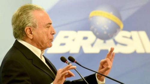 Temer anunció un millonario plan nacional contra el crimen organizado