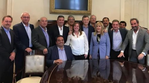 Macri y Triaca se reunieron con el sindicalismo oficialista: no hablaron de salarios