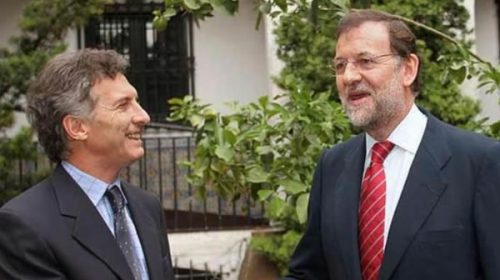Macri dio a conocer su particular visión de la relación con España