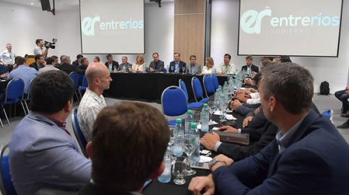 Bordet e intendentes de Cambiemos compartieron su preocupación por la tarifa eléctrica