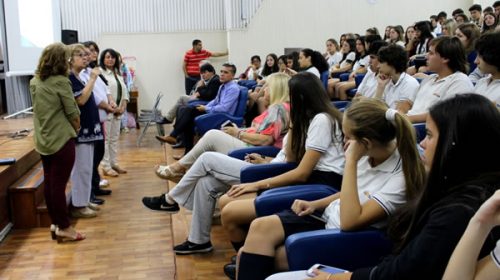 Estudiantes secundarios participaron en el CGE de una charla sobre educación sexual integral