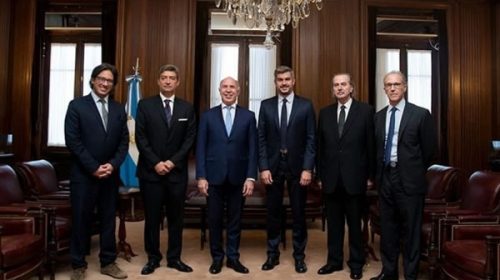 Peña y Garavano se reunieron con la Corte y toman distancia de Carrió