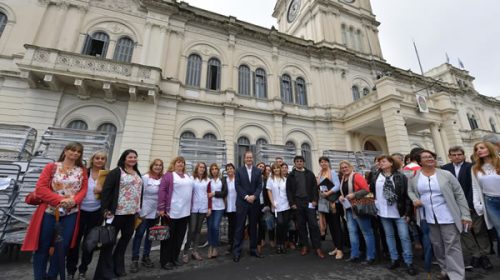 Bordet ratificó su compromiso con los trabajadores entrerrianos