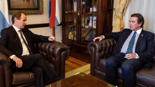 Bordet y el presidente del STJ definen obras y servicios para el Poder Judicial