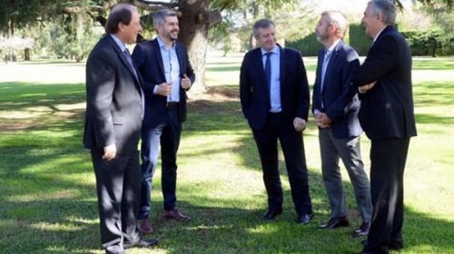 Ernesto Sanz volvió a Olivos y debutó la nueva “mesa chica”